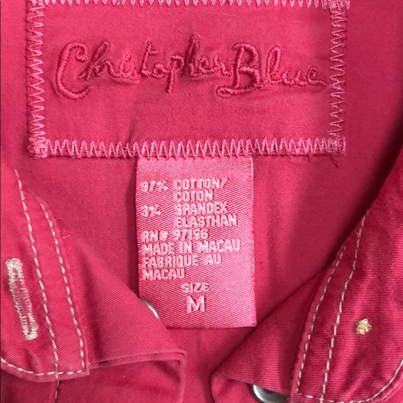 Christopher Blue Light Weight Jacket - Picture 3 of 3